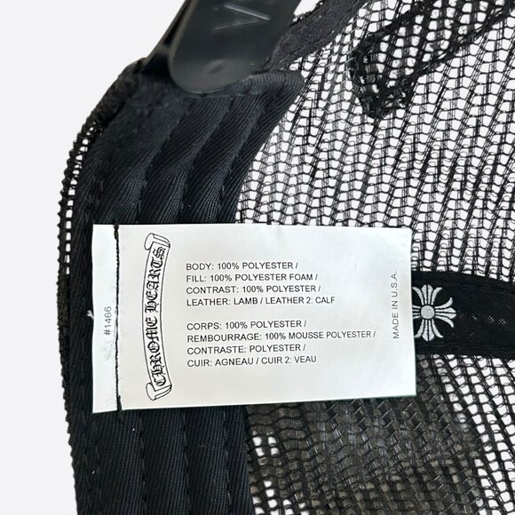 Chrome Hearts Black USA Triple Cross Patch Hat - Picture 5 of 8